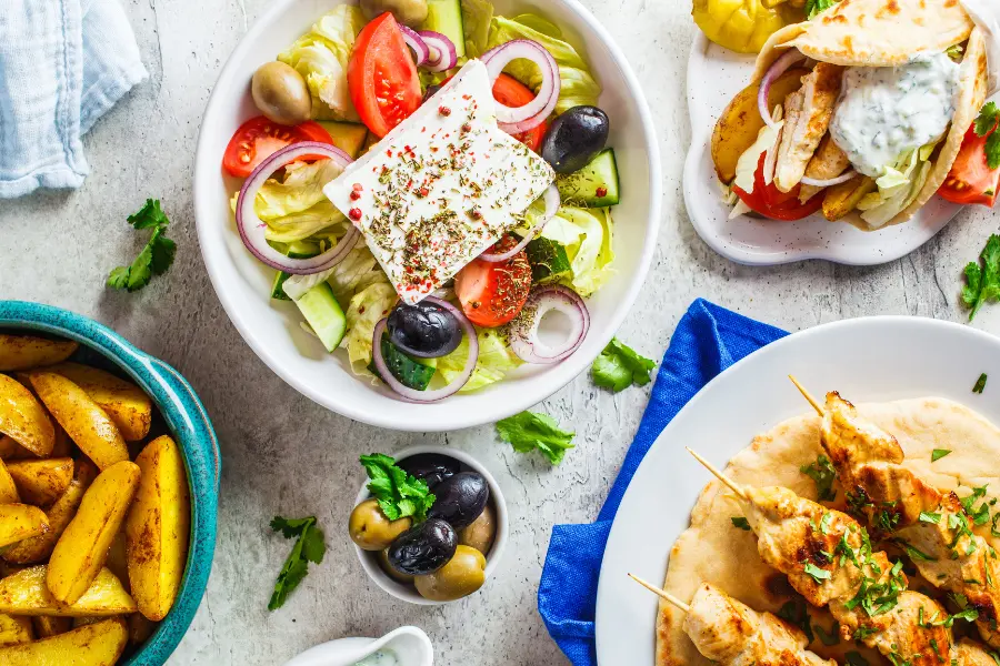 Greek cuisine , greek food