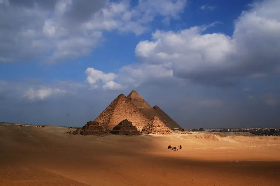 view of Pyramid in Egypt