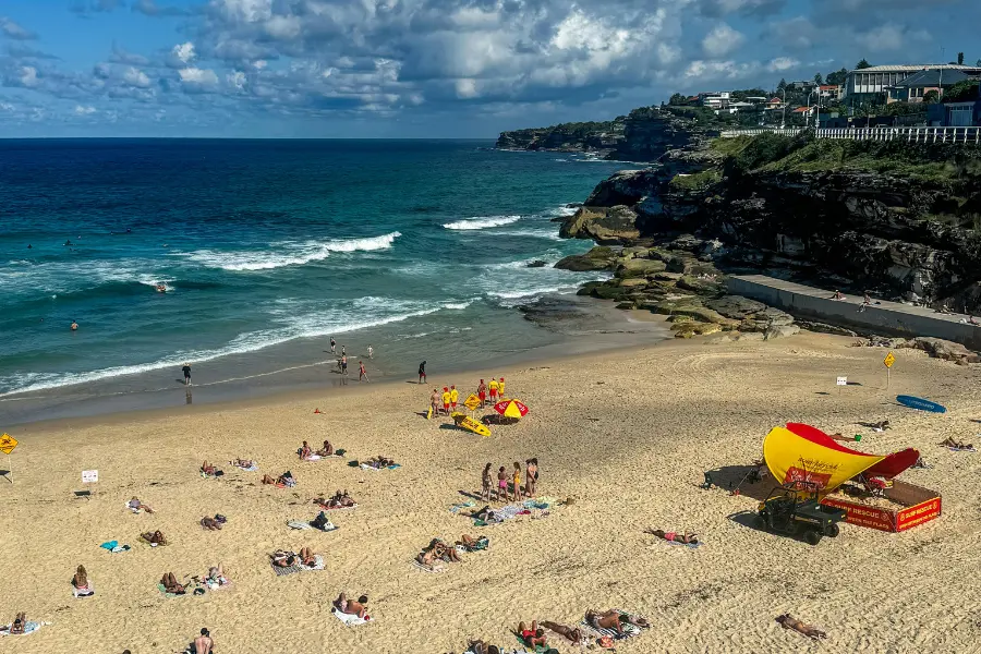 View of Australian Beach