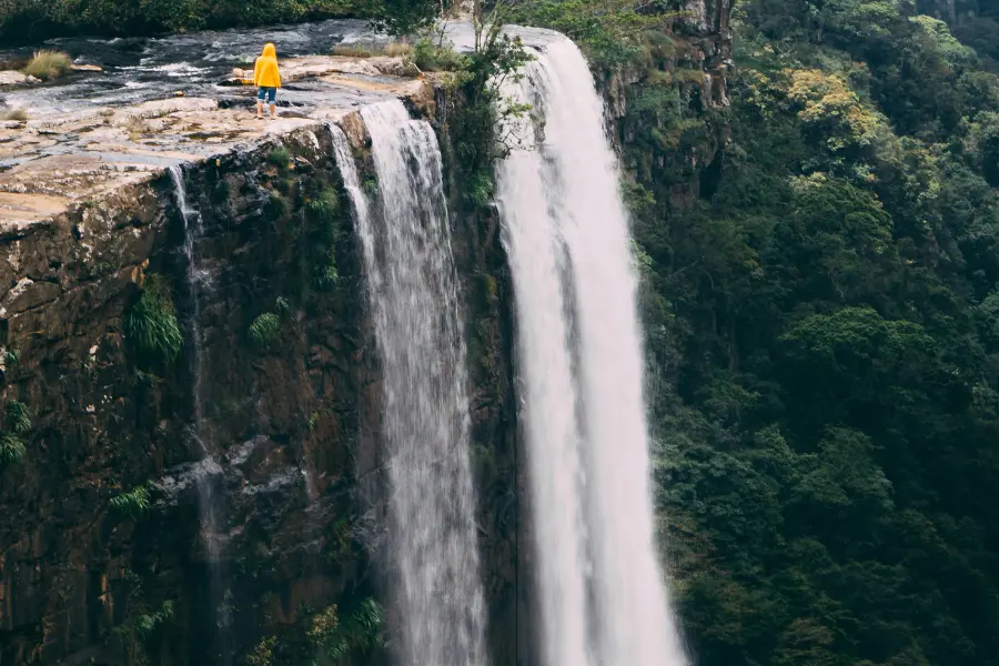 view of a waterfalliin South africa