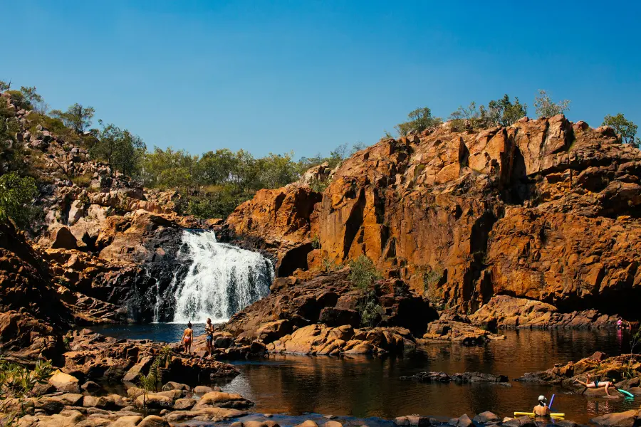 View of bushlands in Australia